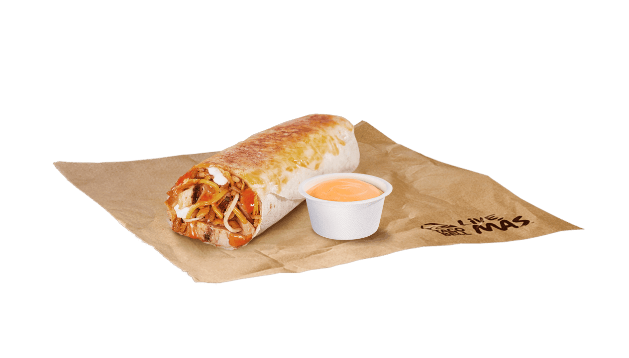 Nacho Cheese Drip Burrito Cali Ranch