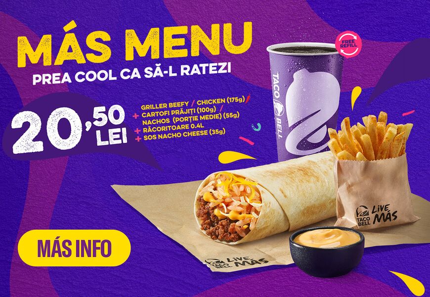 Dă totul la más cu Más Menu 🔝